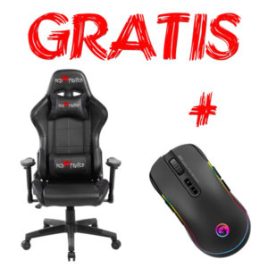 herní židle Red Fighter + myš Marvo G942 ZDARMA