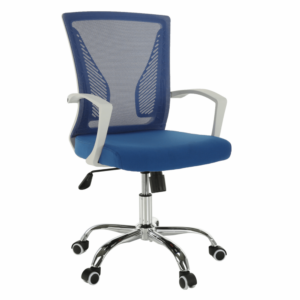 kancelářská židle Kondela Izolda modrá