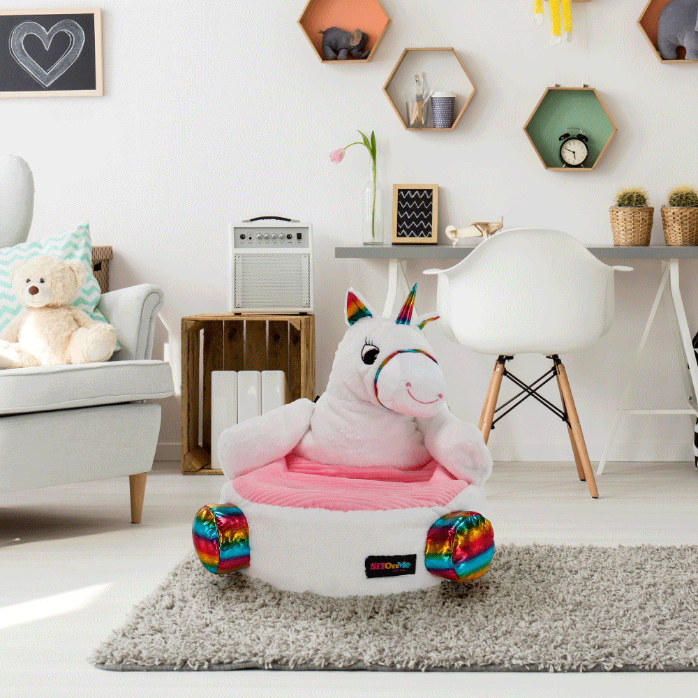 bufel-taburet-biela-ruzova-interierova Kondela sedací vak Bufel