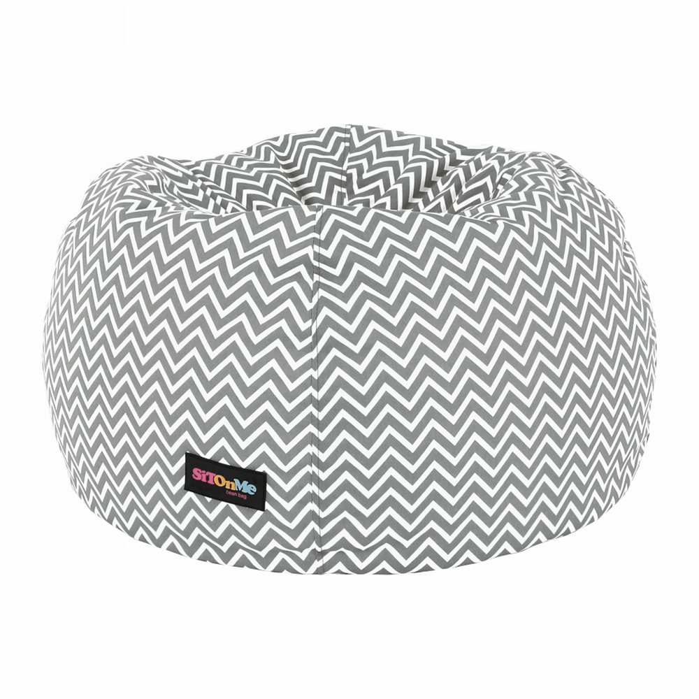 gomby-sedaci-vak-sivo-biela-08 Kondela sedací vak Gomby šedobílý