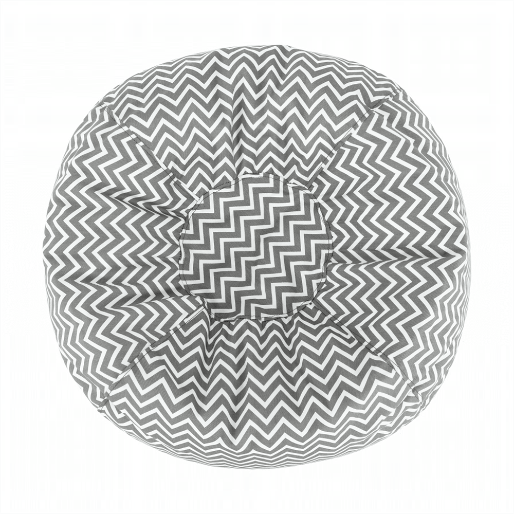 gomby-sedaci-vak-sivo-biela-10 Kondela sedací vak Gomby šedobílý