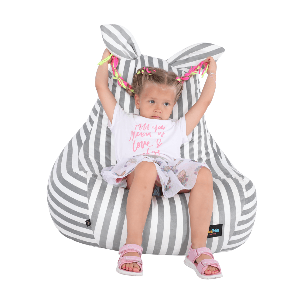 lapin-pasik-siva-model-06-dieta Kondela sedací vak Lapin šedý/bílý