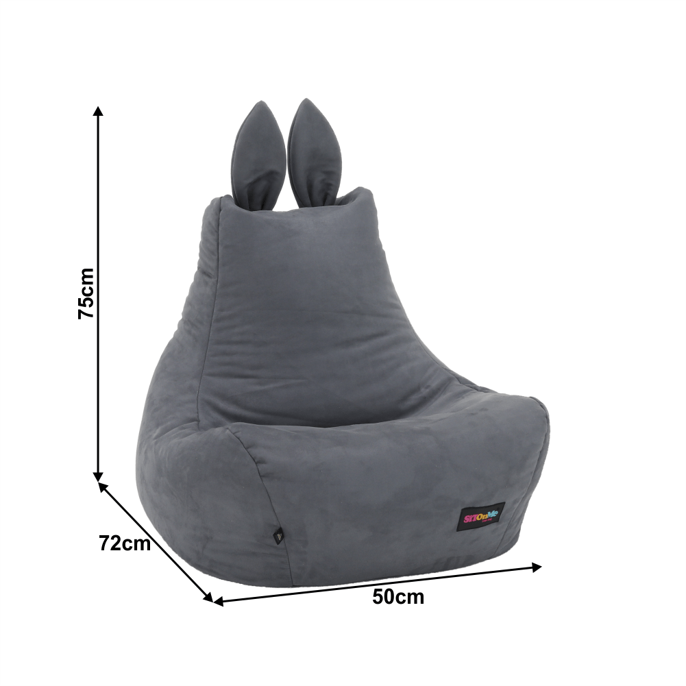 lapin-sedaci-vak-siva-koty Kondela sedací vak Lapin šedý