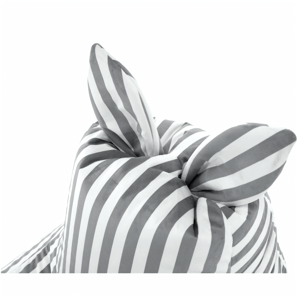 lapin-sedaci-vak-sivo-biely-pasik-08 Kondela sedací vak Lapin šedý/bílý