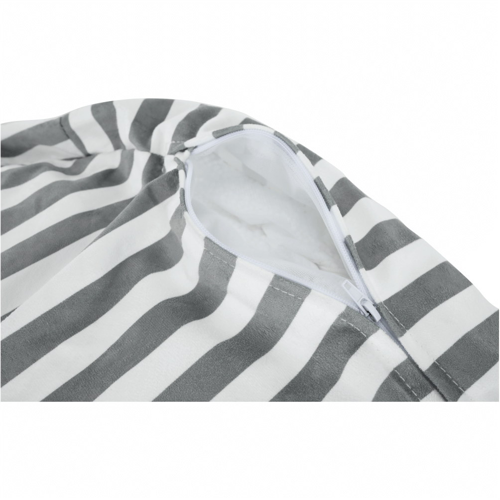 lapin-sedaci-vak-sivo-biely-pasik-12 Kondela sedací vak Lapin šedý/bílý