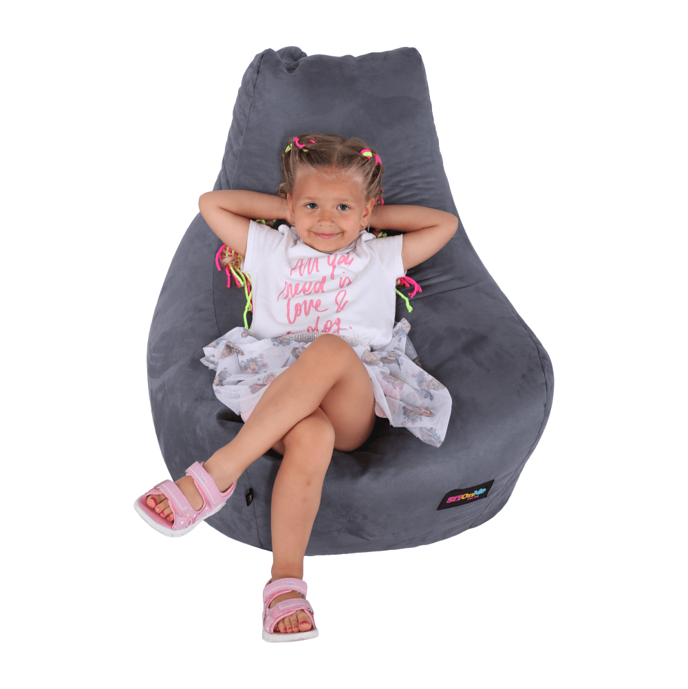 lapin-siva-model-02 Kondela sedací vak Lapin šedý