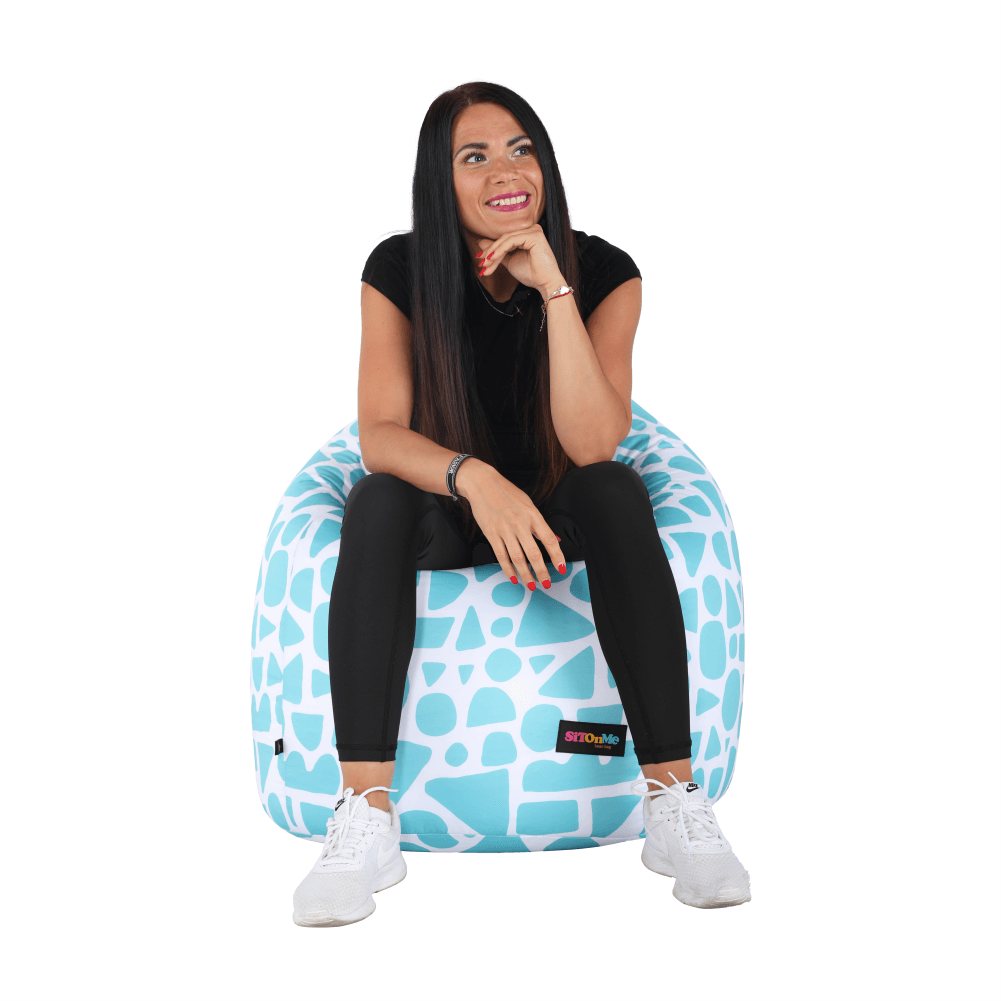 teldin-sedaci-vak-modry-model-07, Kondela sedací vak Teldin tyrkysová